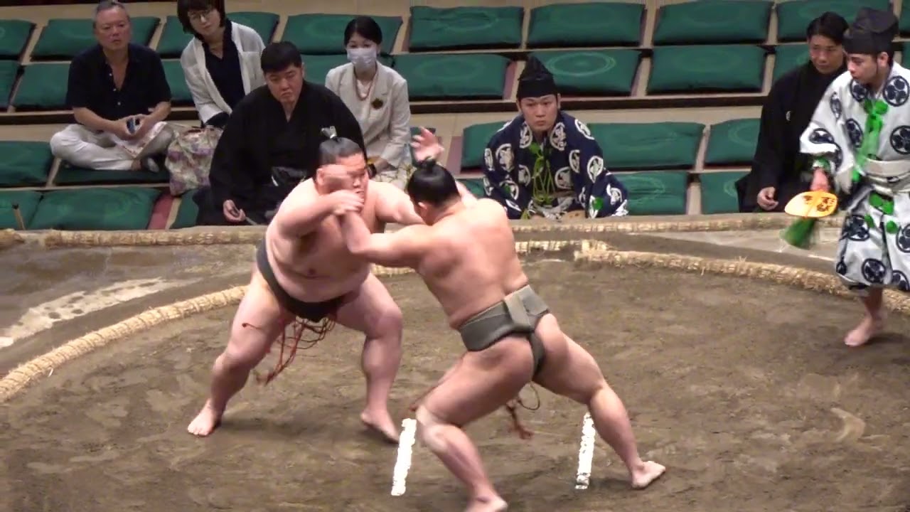 二子山部屋 桑江vs風佑城【大相撲令和7年5月場所】14日目 2025/05/24 夏場所 Futagoyama KUWAE vs KAZEYUKI ズーム