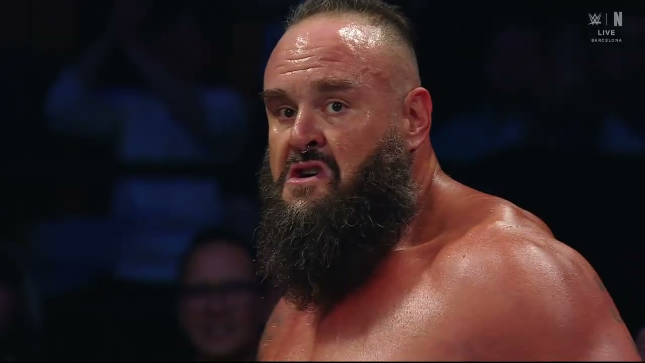 Braun Strowman, LA Knight & Jimmy Uso vs The Bloodline (2/2): SmackDown, Mar. 14, 2025 background