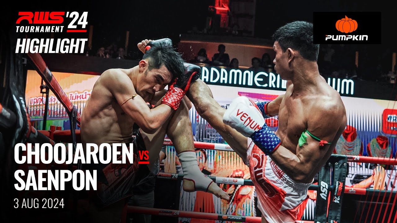 Highlight l Choojaroen Dabransarakham vs Saenpon Sor. Sommai I RWS background
