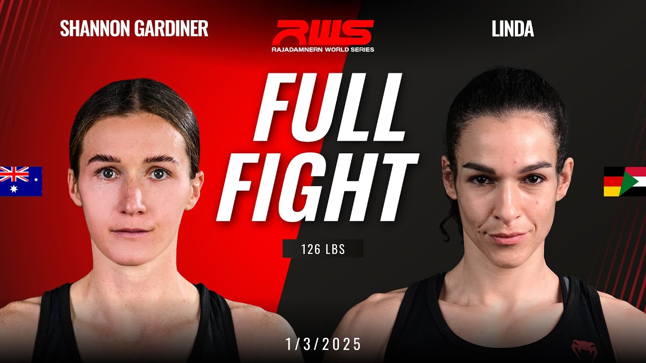 Full Fight l Shannon Gardiner vs Linda l แชนนอน การ์ดิเนอร์ vs ลินดา l RWS