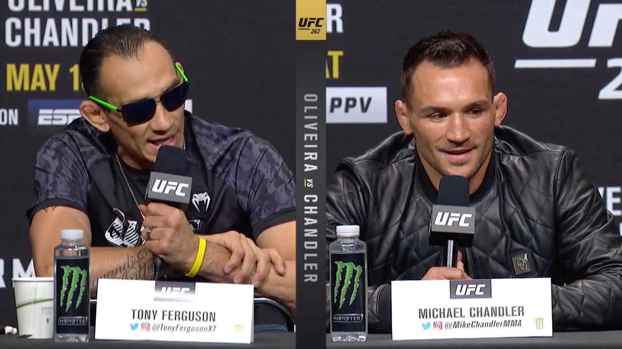UFC 262: Оливейра vs Чендлер - Пресс-конференция background
