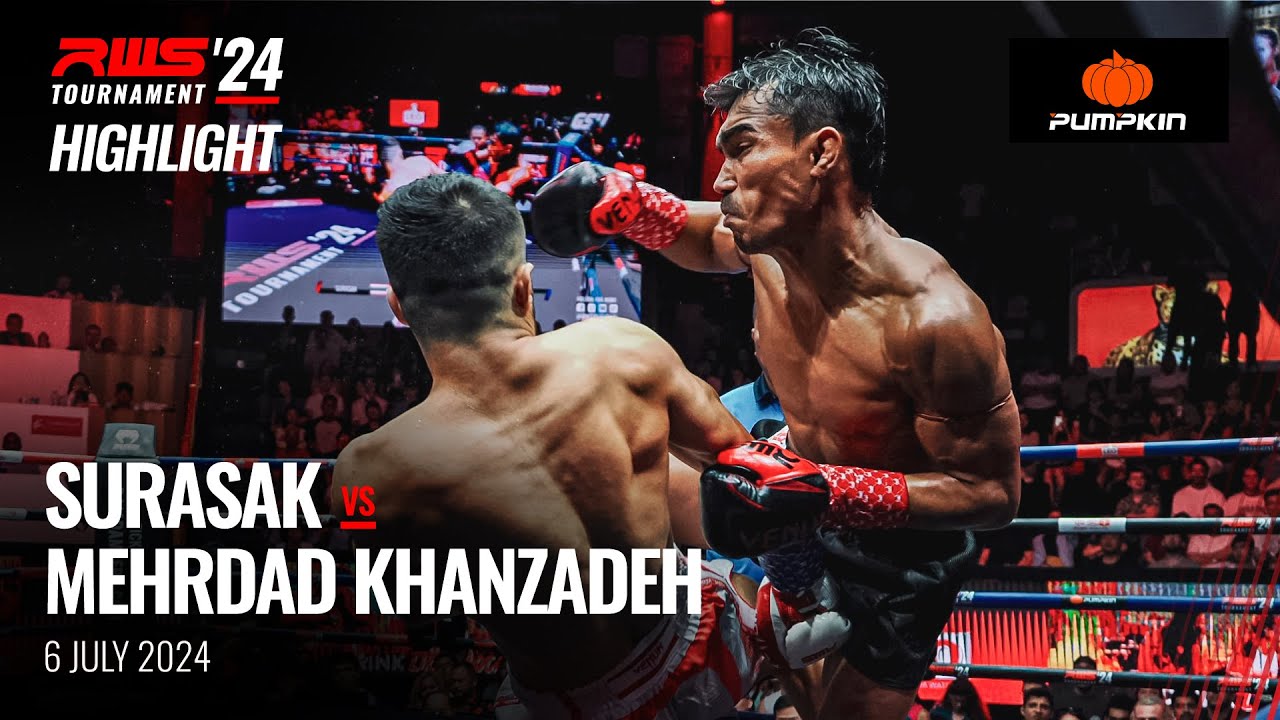 Highlight l Surasak Krudam Gym vs Mehrdad Khanzadeh Silk Muay Thai I RWS