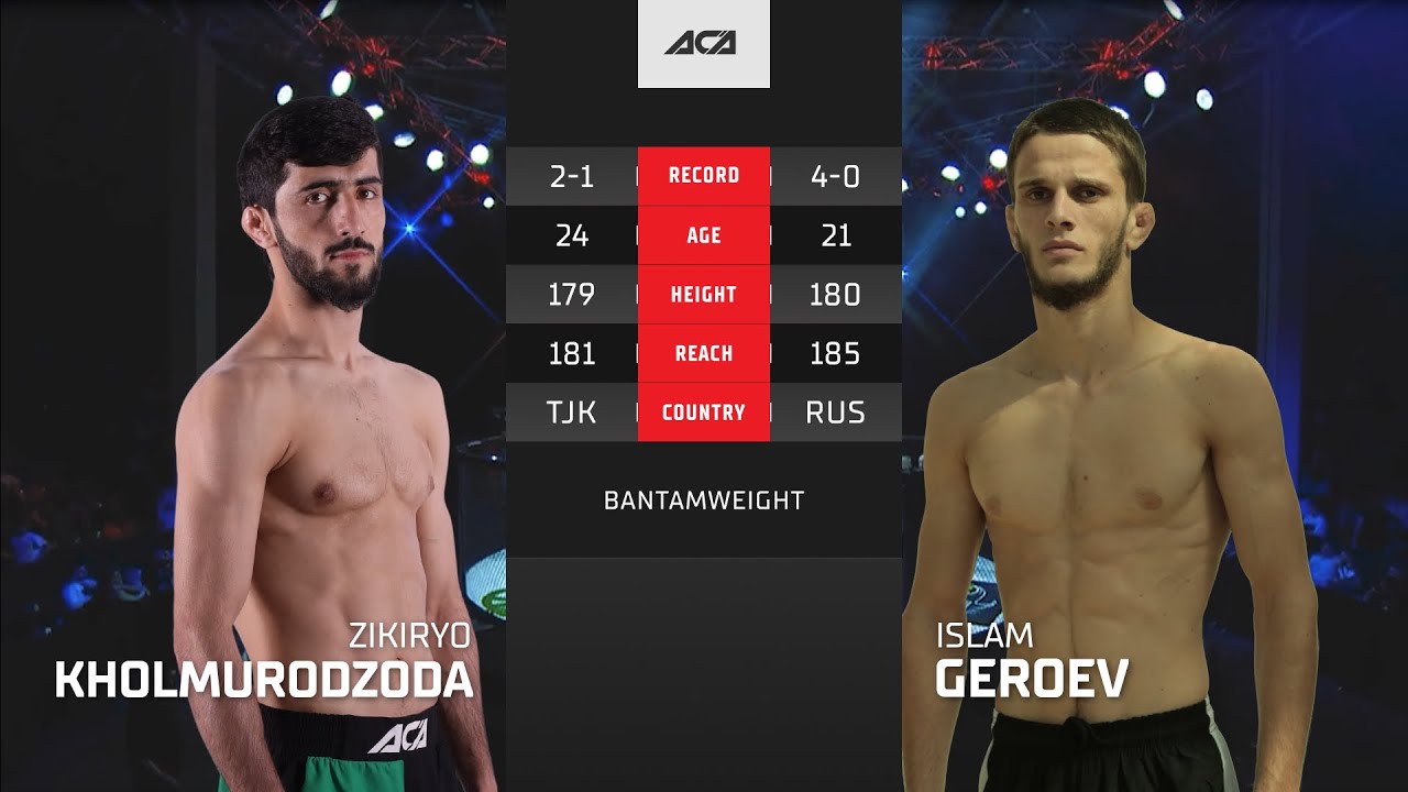 Зикирей Холмуродзода vs. Ислам Героев | Zikiryo Kholmurodzoda vs. Islam Geroev | ACA YE 46
