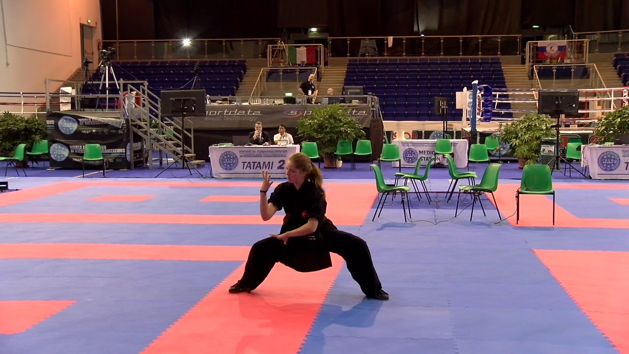 Daniela Baez Zevada WAKO World Championships 2018 background
