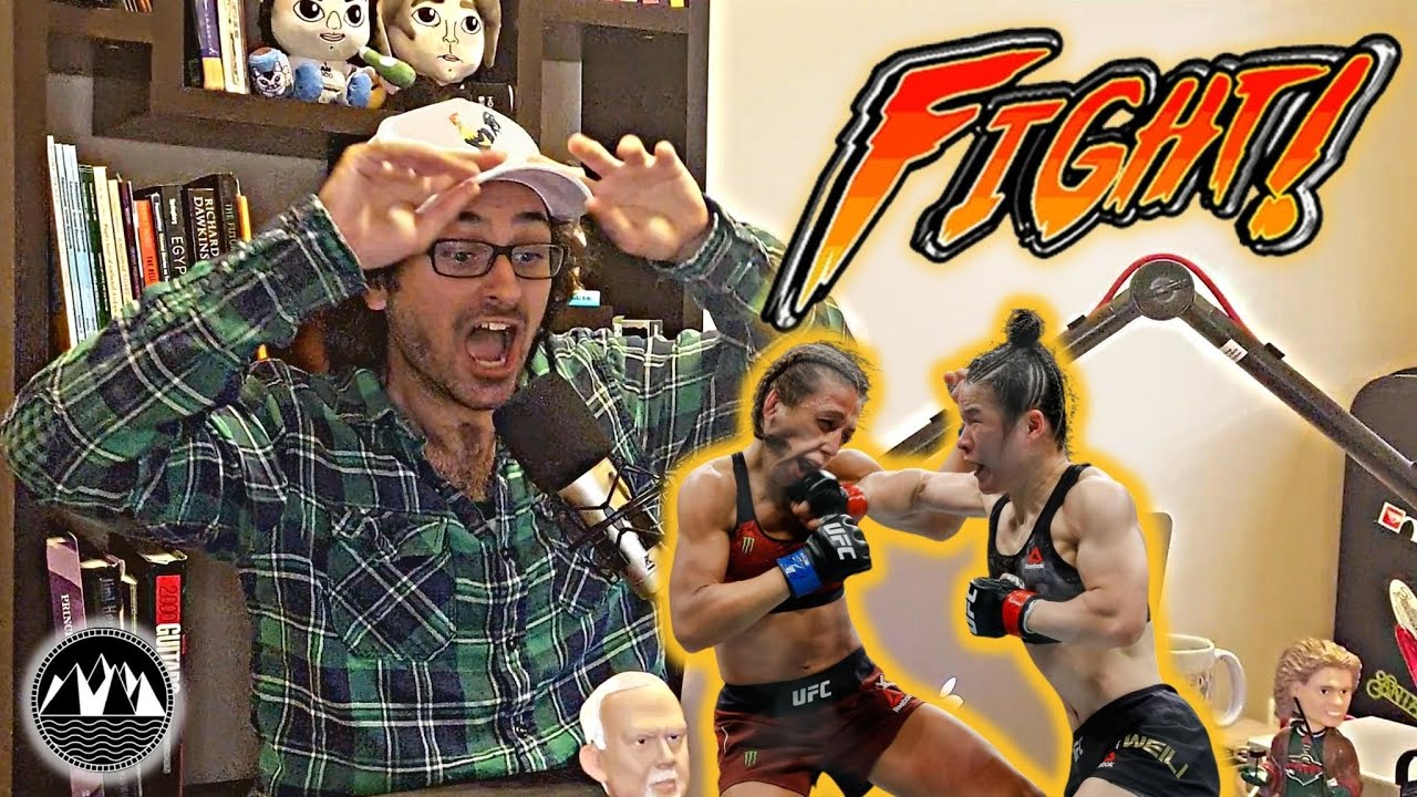 ZHANG WEILI vs JOANNA JEDRZEJCZYK + SHOVEL DUEL!? | FRIDAY FIGHTS REACTIONS | The City Life Project backdrop