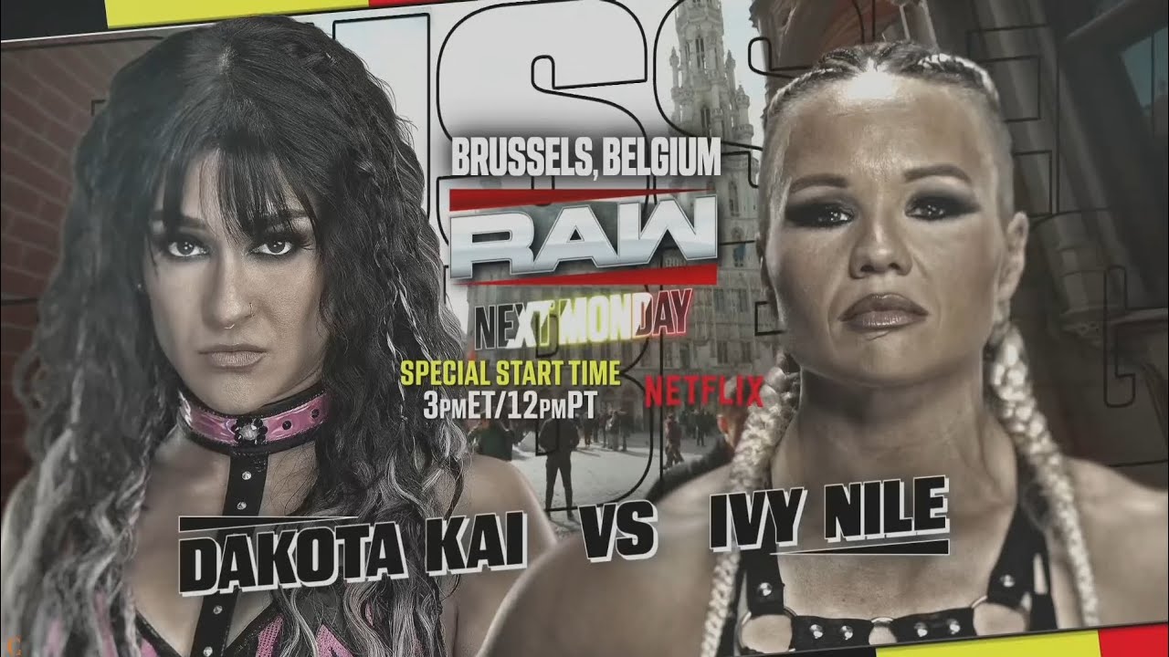 Dakota Kai vs Ivy Nile: Raw, Mar. 17, 2025