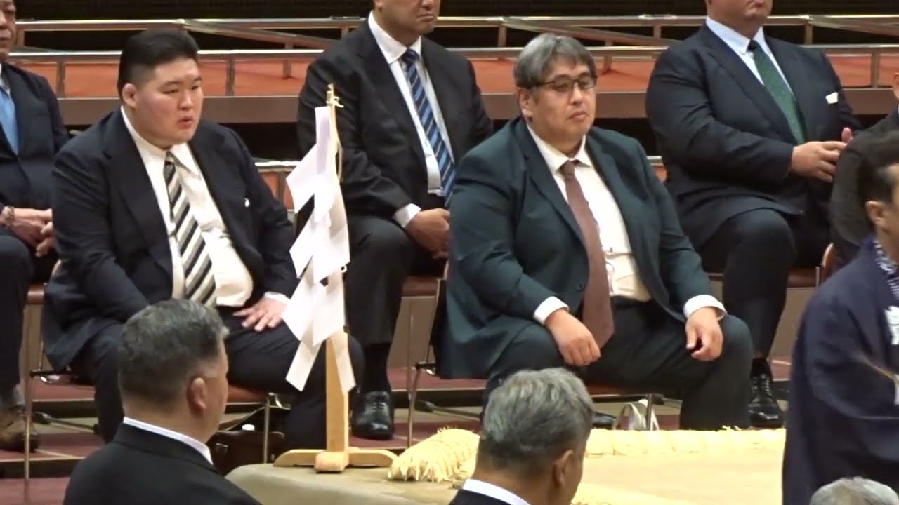 土俵祭 触れ太鼓【大相撲令和7年5月場所】2025/05/10 dohyo ceremony