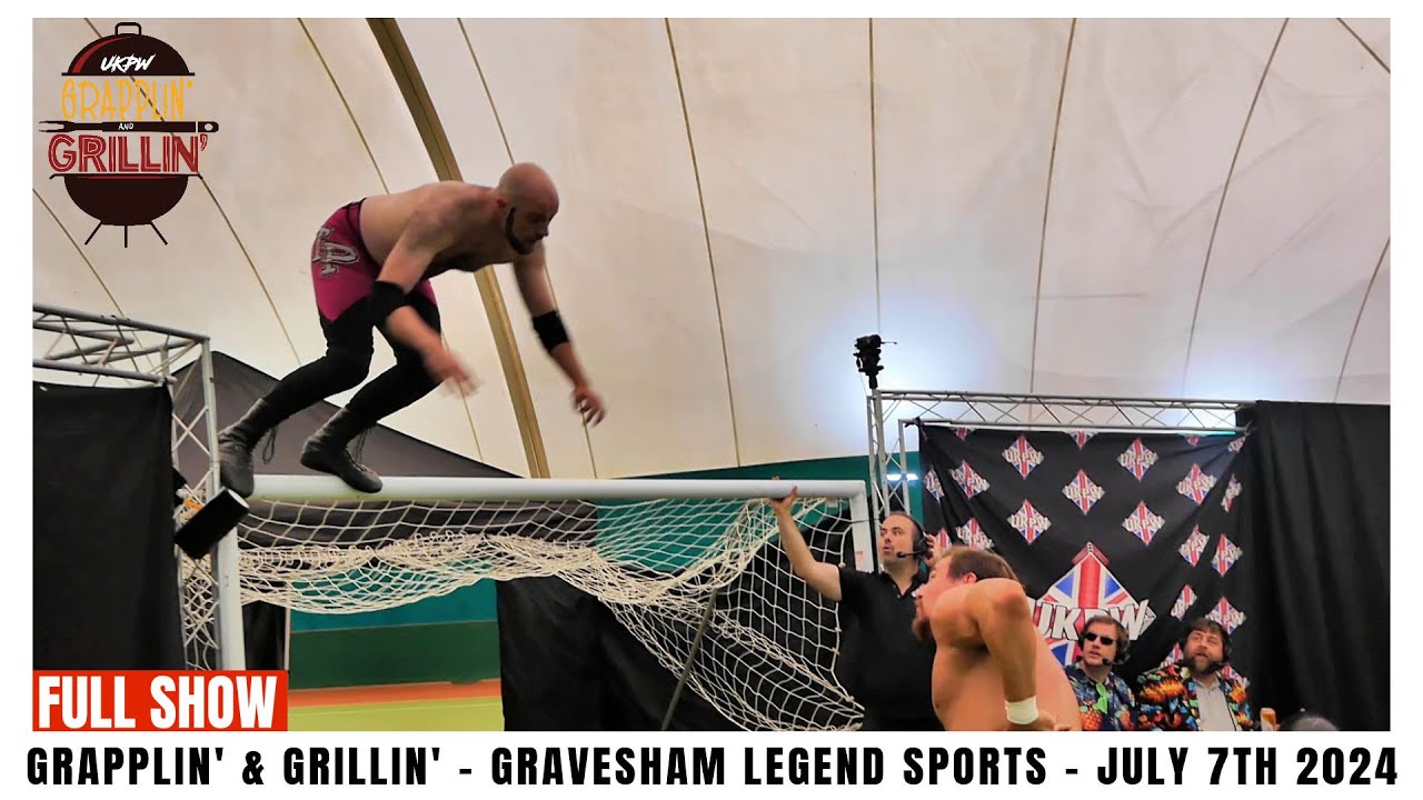 UKPW: Grapplin' & Grillin' (FULL SHOW) #britishwrestling #wrestling #free background