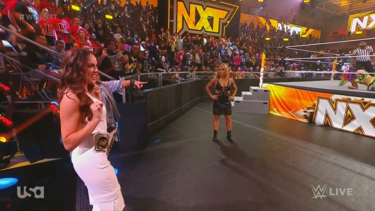 WWE NXT TEGAN NOX VS LYRA VALKYRIA 10/17/23 background
