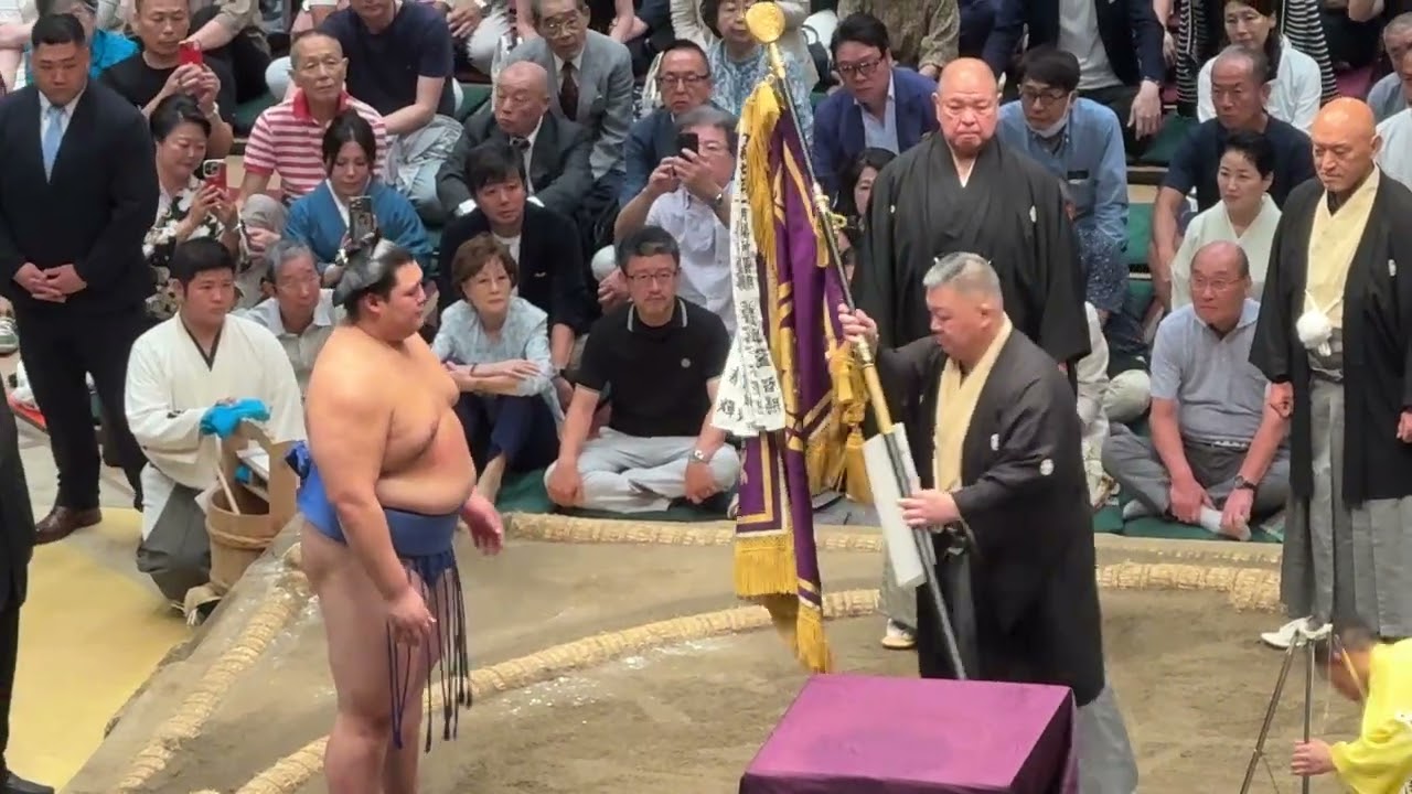 速報❗️大の里 表彰式【大相撲令和7年9月場所】千秋楽 ONOSATO victory ceremony 2025/09/28 SEP 2025 DAY15
