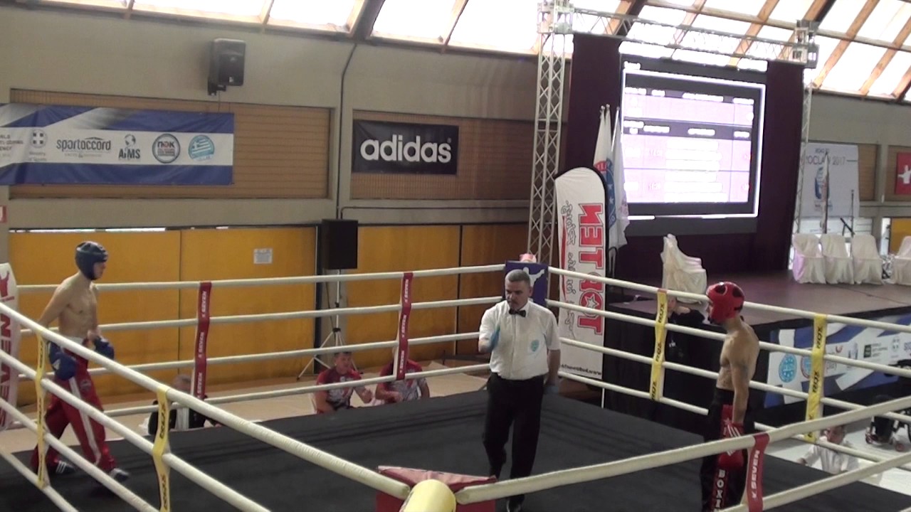 Sofoklis Paraskeva v Michal Pomiecinski WAKO European Championships 2016