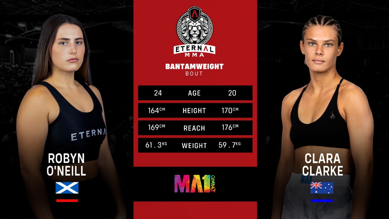 Eternal MMA 104: Robyn O'Neill VS Clara Clarke | FULL FIGHT