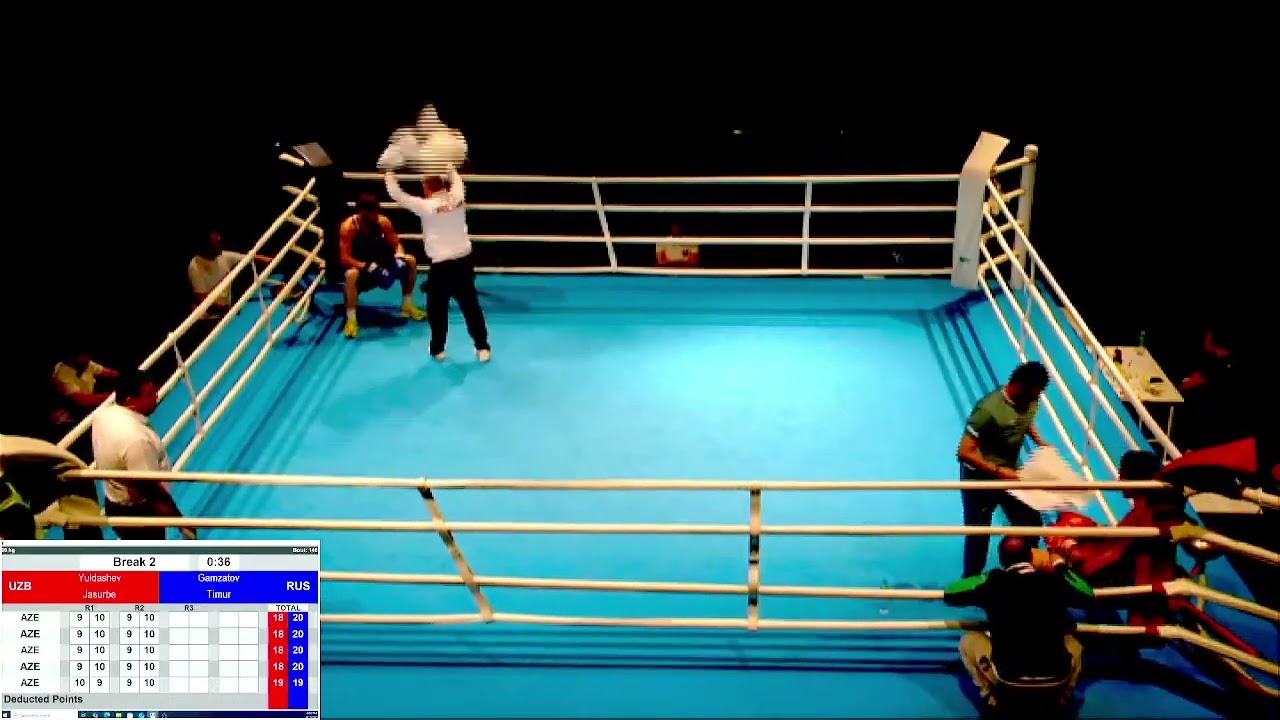 Timur Gamzatov (RUS) vs. Jasurbek Yuldoshev (UZB) Great Silk Way Tournament 2025 Final (86kg) background