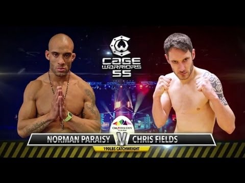 Norman Paraisy v Chris Fields: Cage Warriors 55 preview