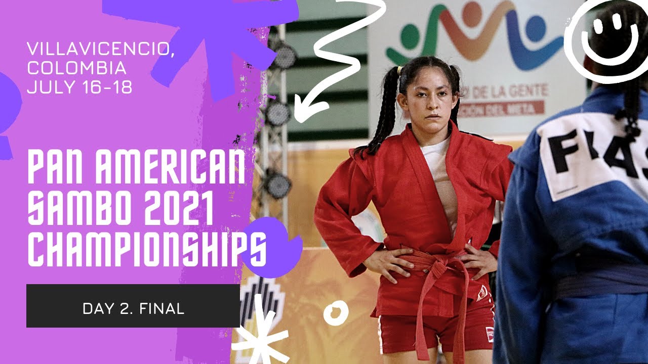 PAN AMERICAN SAMBO CHAMPIONSHIPS 2021. DAY 2. FINALS backdrop