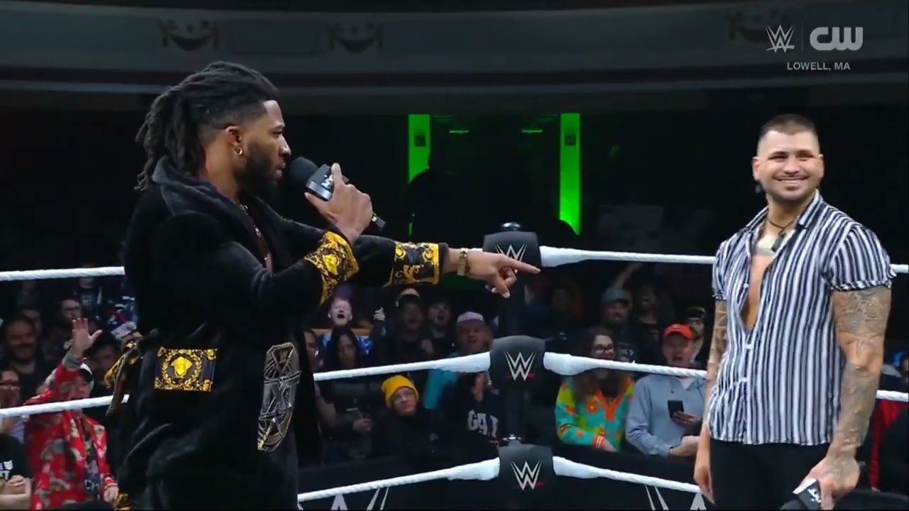WWE NXT TRICK WILLIAMS ENTRANCE 12/24/24 backdrop
