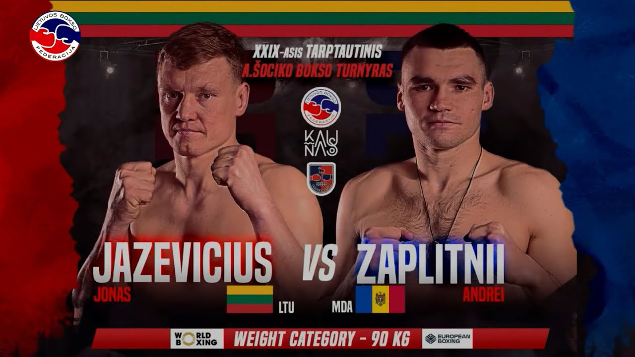 Jonas Jazevičius (LTU) vs. Andrei Zaplitnii (MDA) Algirdas Šocikas 2025 Final (90kg)