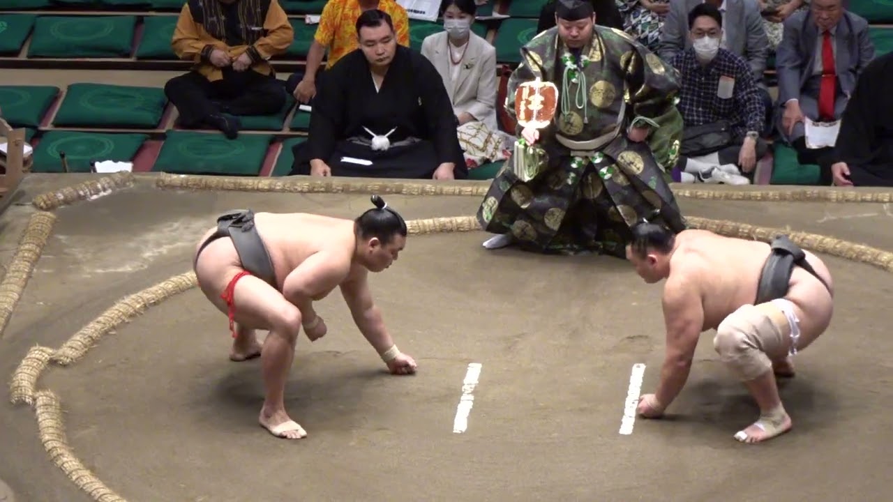 朝乃山vs豪刃雄【大相撲令和7年5月場所】15日目 2025/05/25夏場所 ASANOYAMA vs GOJIYU background