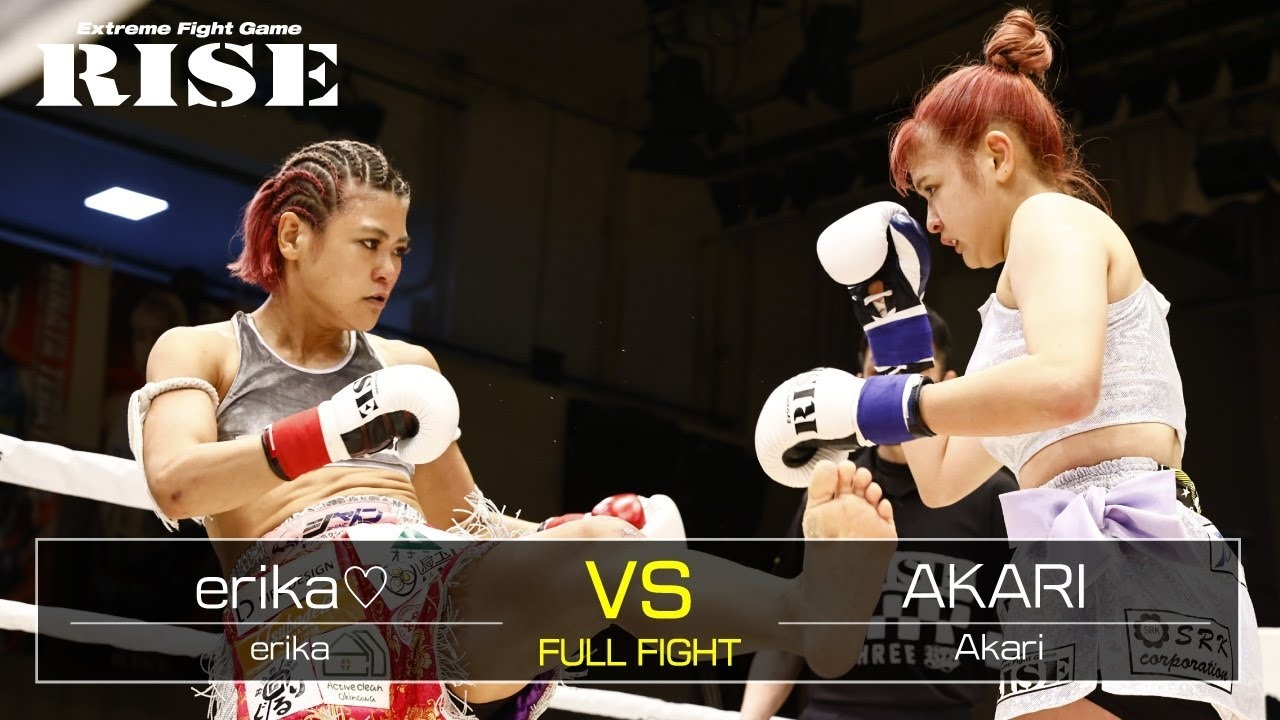erika♡ vs AKARI/erika vs Akari|2021.12.12 #RISE153 【OFFICIAL】 background