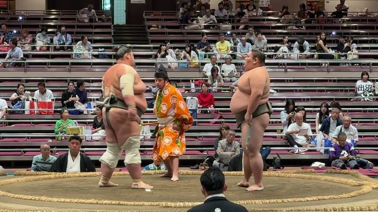 速報❗️二子山部屋 出沼vs清乃海【大相撲令和7年9月場所】13日目2025/09/26 Futagoyama SEP 2025 DAY13 background