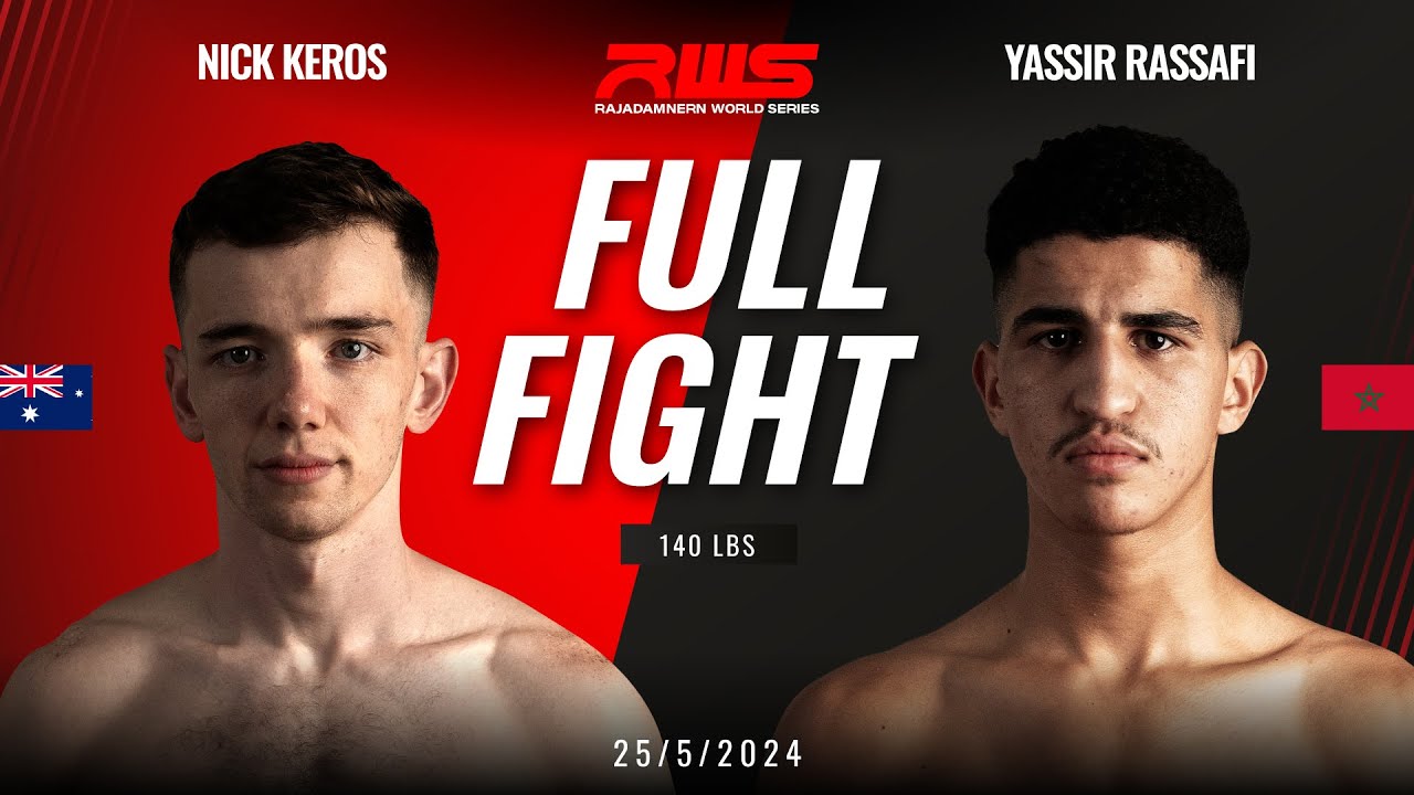 Full Fight l Nick Keros vs. Yassir Rassafi I RWS background