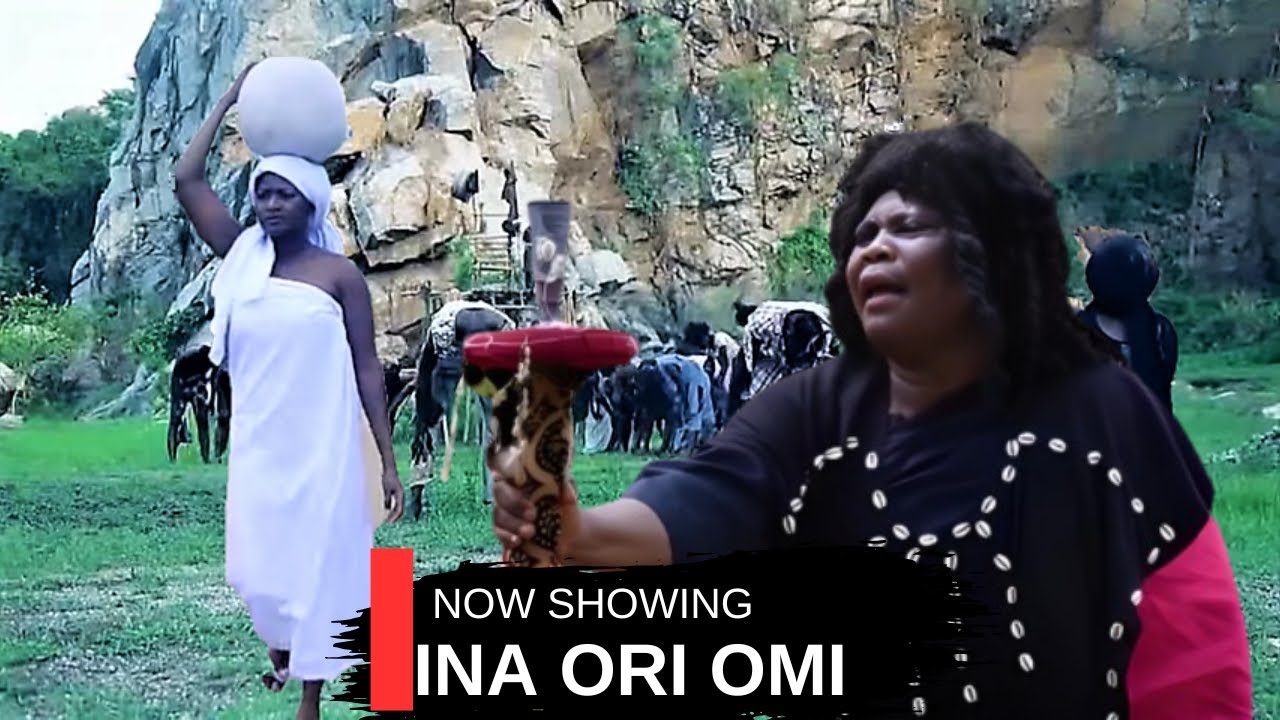 INA OJU OMI - AN AFRICAN YORUBA MOVIE poster - similar to AGBA OSIKA ELEYE