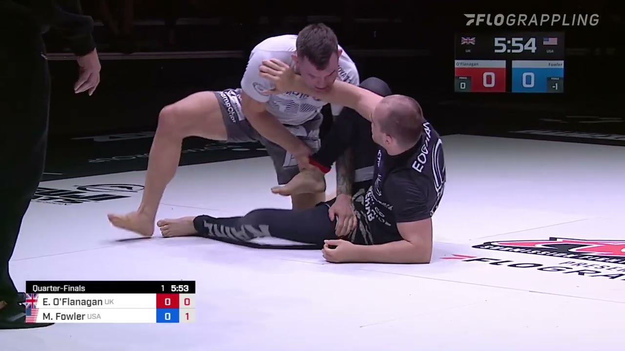 Eoghan O'Flanagan vs Mason Fowler | 2022 ADCC World Championships background