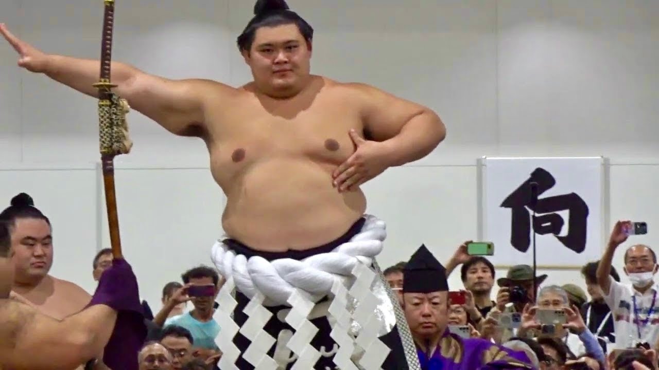 横綱 大の里 土俵入り【大阪関西万博場所】2025/8/3 osaka kansai EXPO basho Yokozuna ONOSATO dohyoiri