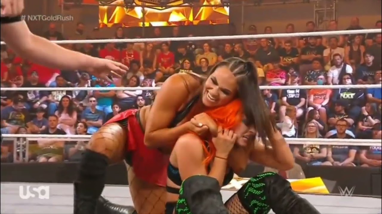 WWE NXT GIGI DOLLIN VS KIANA JAMES 06/27/23 backdrop