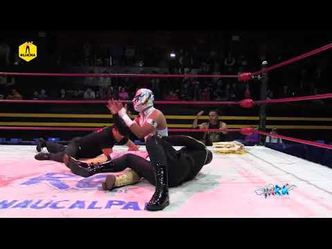 Campeonato Intercontinental Ligero: Pantera I vs Aramis en IWRG TV background