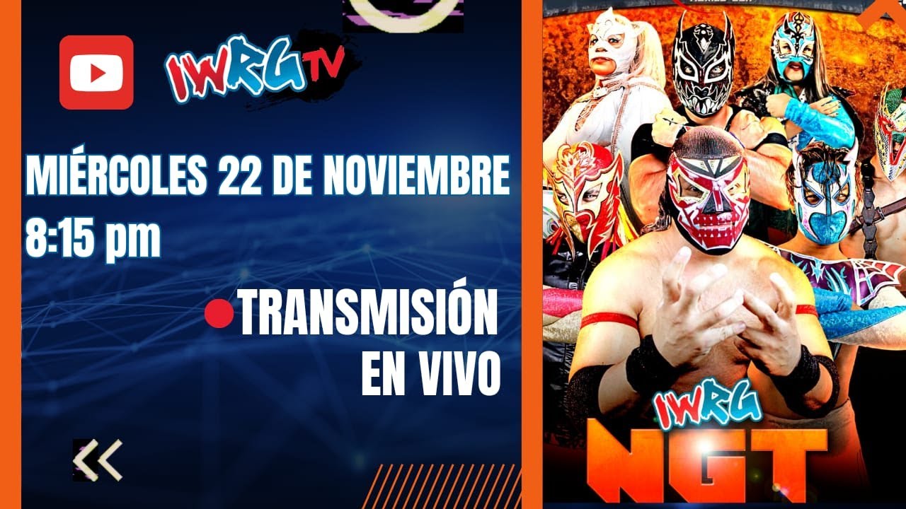 IWRG EN VIVO ЁЯЫС | H PIRATA MORGAN Y AGUILA ROJA VS NOISY BOY Y SPIDER FLY background