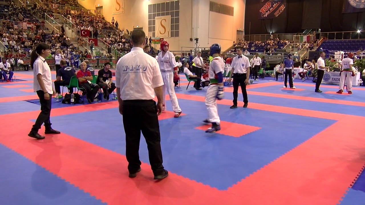 Tobias Jantscher v Levente Csiernyik WAKO World Championships 2018