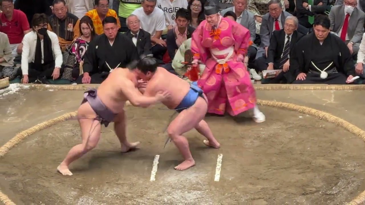 速報版❗️若隆景vs翔猿【大相撲令和7年5月場所】千秋楽 2025/5/25 WAKATAKAKAGE vs TOBIZARU background