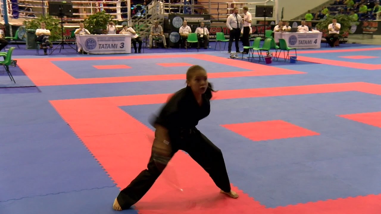 Alexa De La O Weapons WAKO World Championships 2018