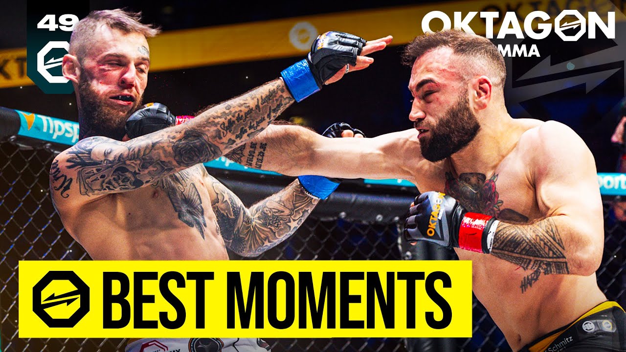 Crazy KO! 🤯 | OKTAGON 49 HIGHLIGHTS: Top Picks and Explosive Finishes background