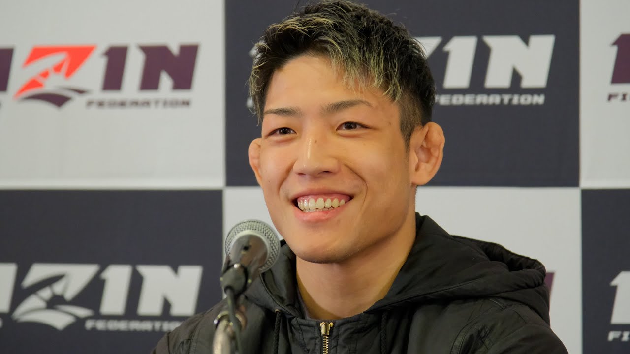 堀江圭功 試合前インタビュー RIZIN.41 background