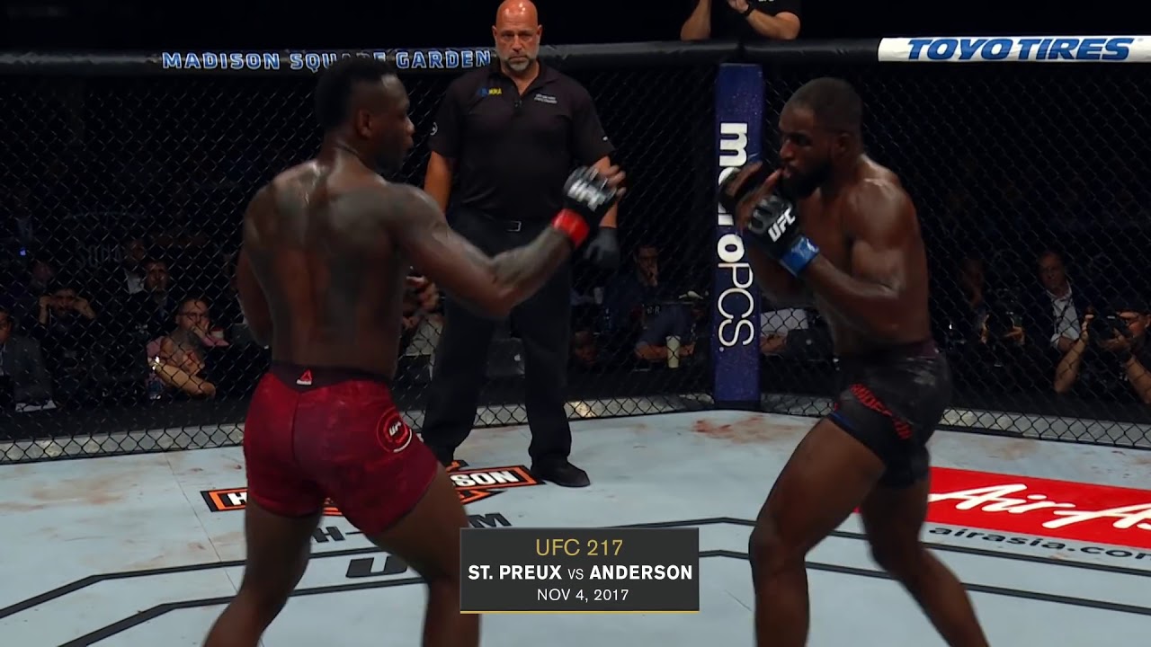ТОП-5 нокаутов участников UFC 236 background