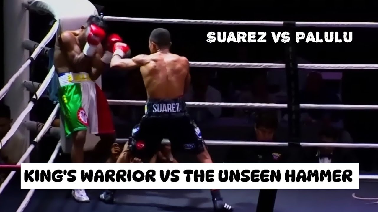 "TKO" CHARLY SUAREZ (PHILIPPINES) DEFRY PALULU (INDONESIA) SUPER FEATHERWEIGHT!
