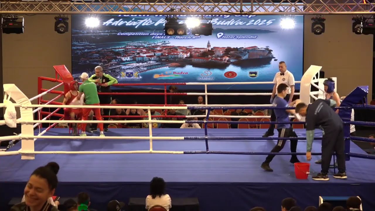 Nygman Nygmet (KAZ) vs. Angel Dimitrov (BUL) Youth World Cup 2025 SF's (57kg) backdrop
