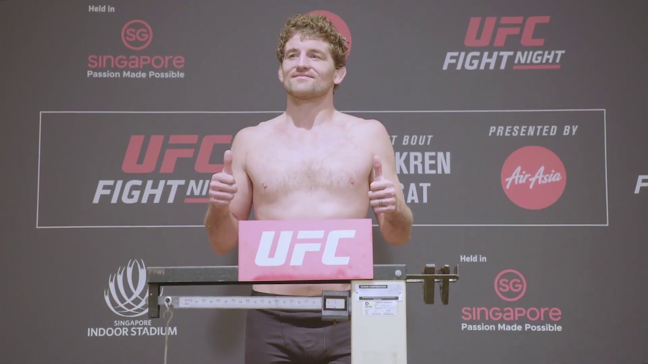 UFC Сингапур: Обзор церемонии взвешивания