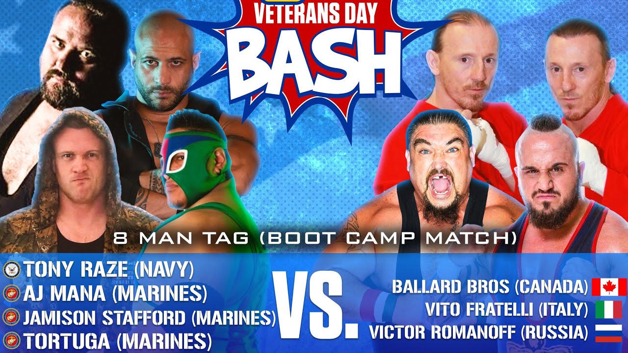 ЁЯе╛ 8 Man Tag Boot Camp Main Event Match - ЁЯЗ║ЁЯЗ╕ vs ЁЯЗиЁЯЗж/ЁЯЗоЁЯЗ╣/ЁЯЗ╖ЁЯЗ║ (Referee Tony) | Grapple Labz (11.9.24)