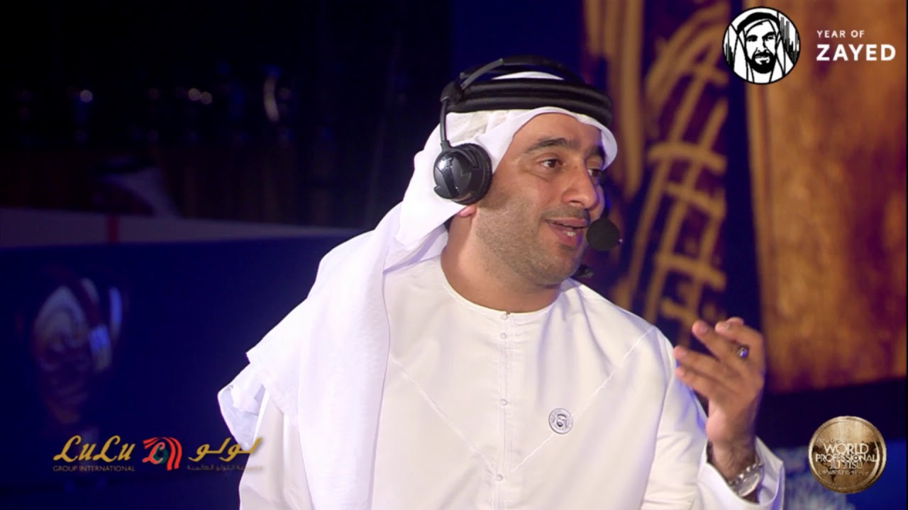 Live from the official Award Ceremony of The AbuDhabi World Professional Jiu-Jitsu Championship 2018
