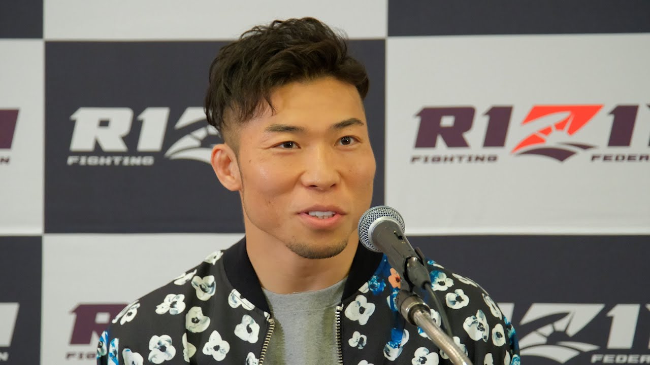 中村優作 試合前インタビュー RIZIN.41 background