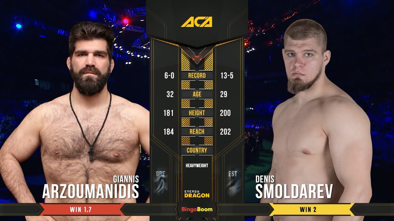 Яннис Арзуманидис vs. Денис Смолдарев | Giannis Arzoumanidis vs. Denis Smoldarev | ACA 97