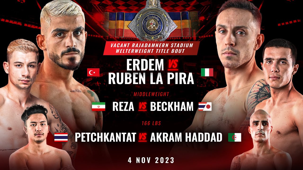 เทปบันทึกภาพศึก Full Event l RWS Fight Night 04/11/2023 background