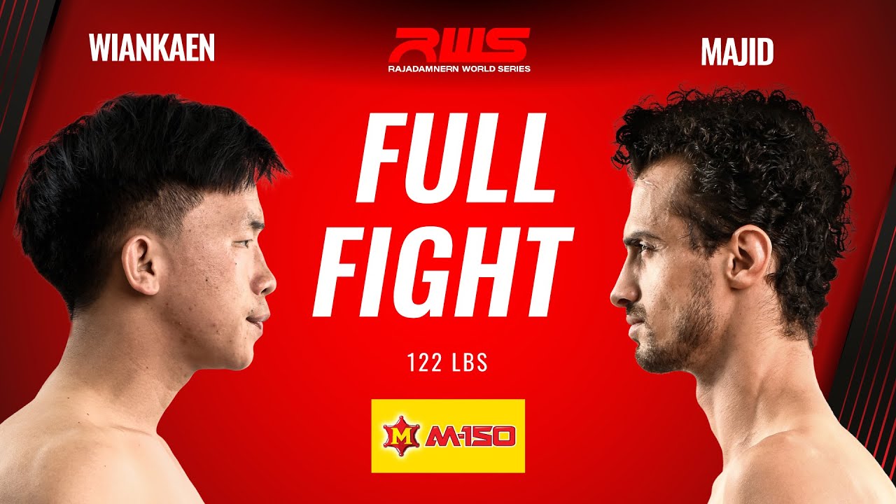 ไฟต์เต็ม Full Fight l เวียนแก่น vs. มาจิด l Wiankaen vs. Majid l RWS backdrop