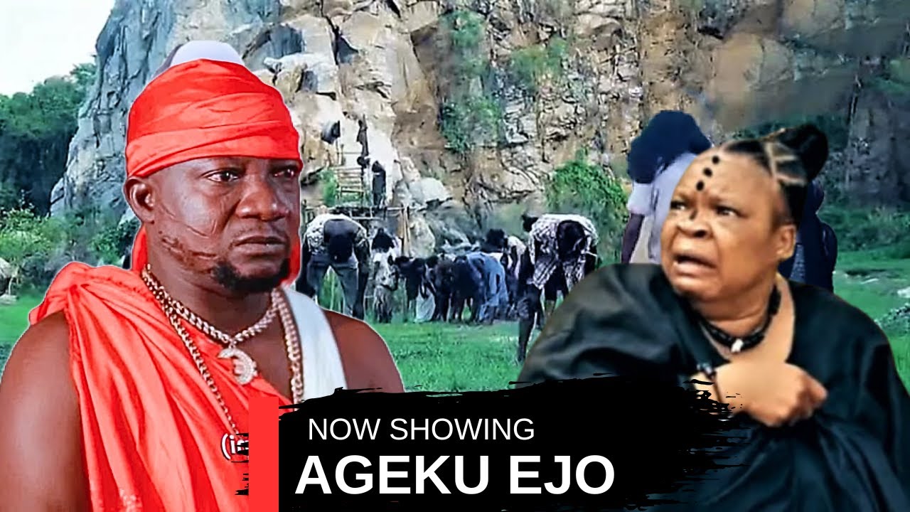 AGEKU EJO - AN AFRICAN YORUBA MOVIE poster - similar to CRACKED WALL