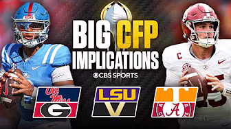 College Football Week 8 Preview: Ole Miss vs Georgia, Tennessee vs Alabama | BIG CFP Implications