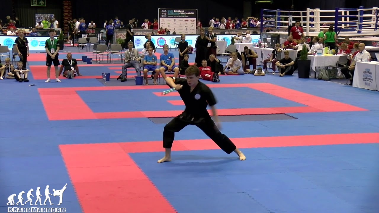 Max Miller WAKO European Championships 2019 background