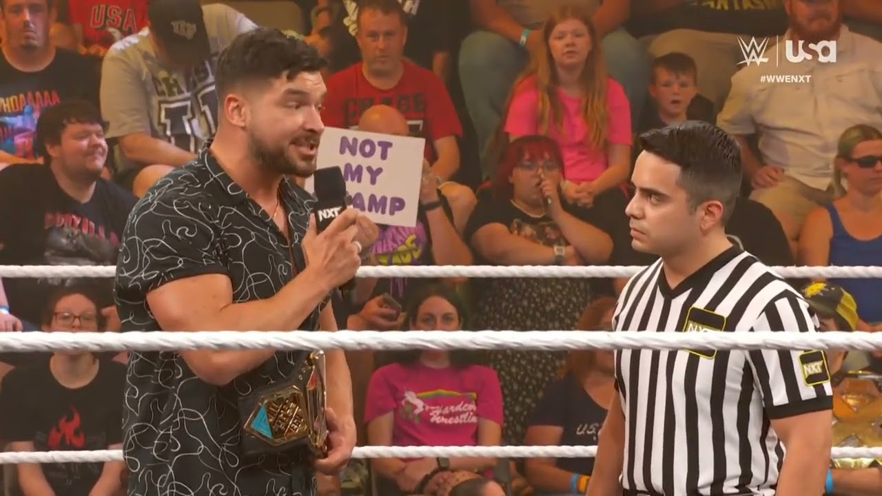 WWE NXT ETHAN PAGE ENTRANCE 07/23/24